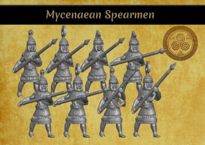 Mycenaean Spearmen Pack (28mm)