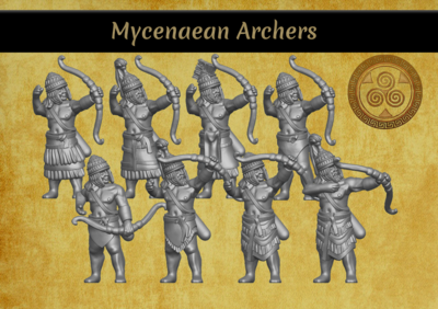 Mycenaean Archer Pack (28mm)