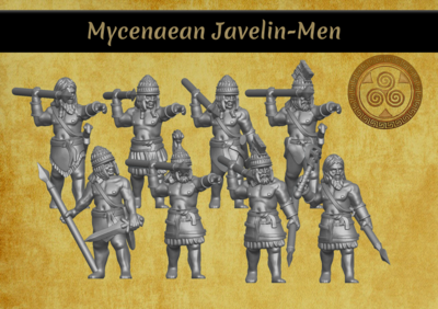 Mycenaean Javelin-men Pack (28mm)