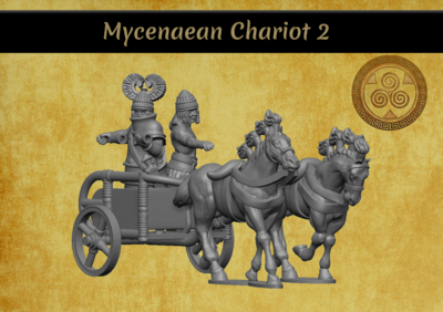 Mycenaean Chariot 2 Pack (28mm)