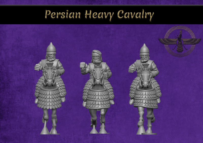 Persian Heavy Cavalry Pack (28mm)