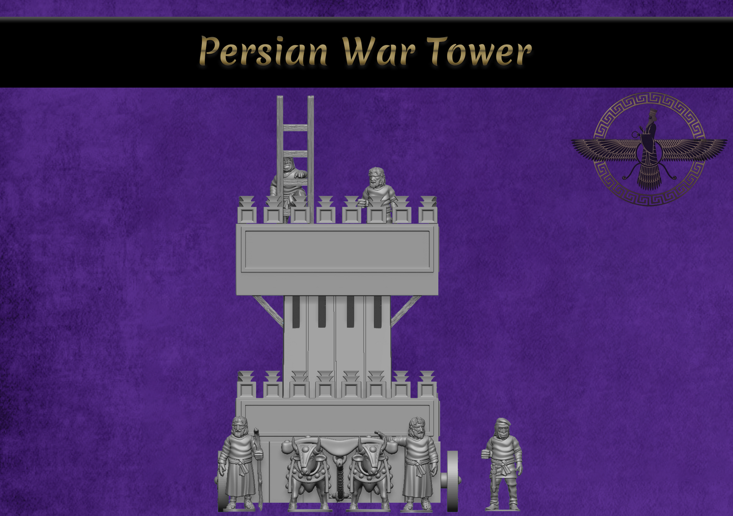 Persian War Tower (28mm)