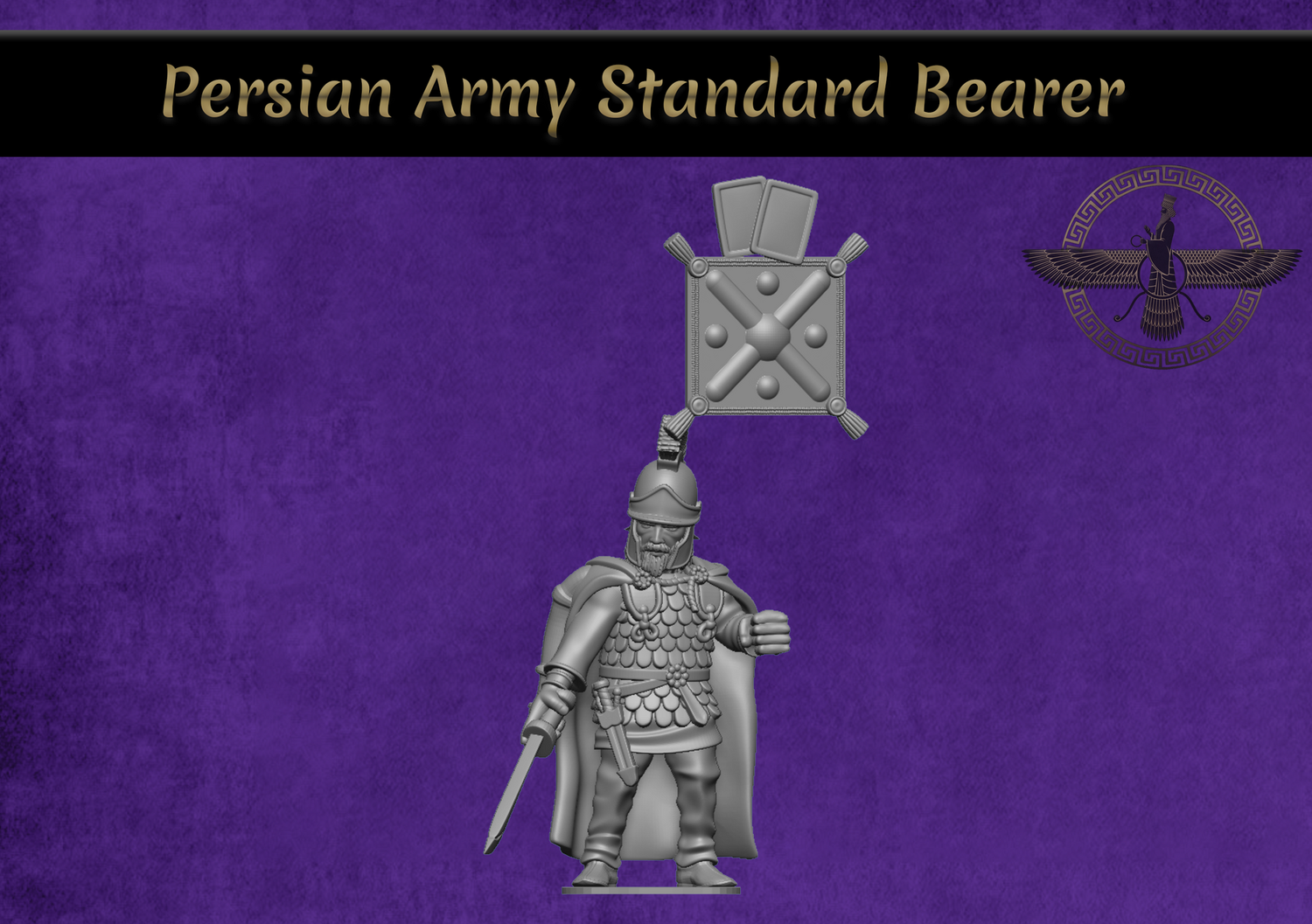 Persian Army Standard Bearer Pack (28mm)