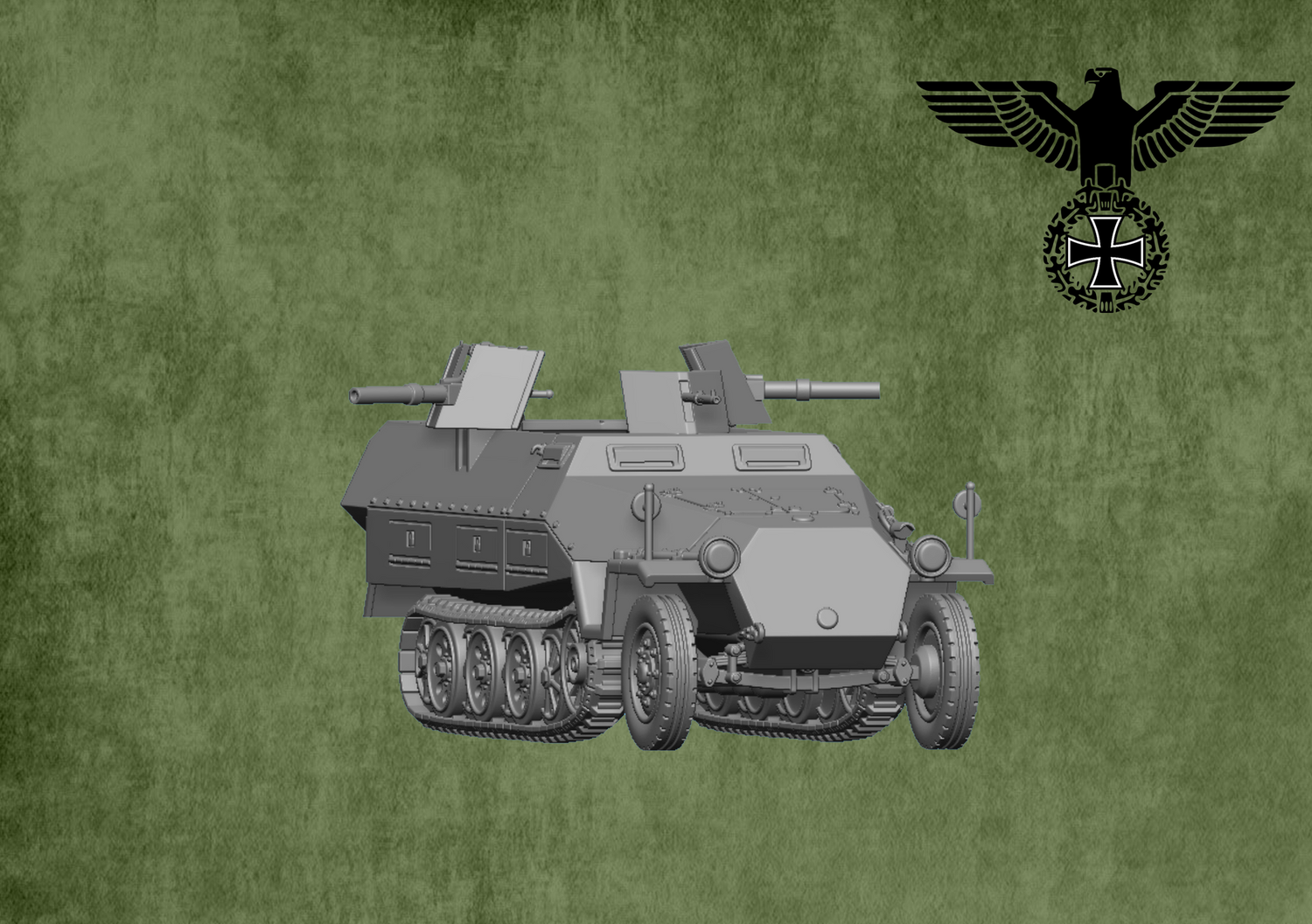 Sd.Kfz.251/16 Ausf D - 1/56 Scale