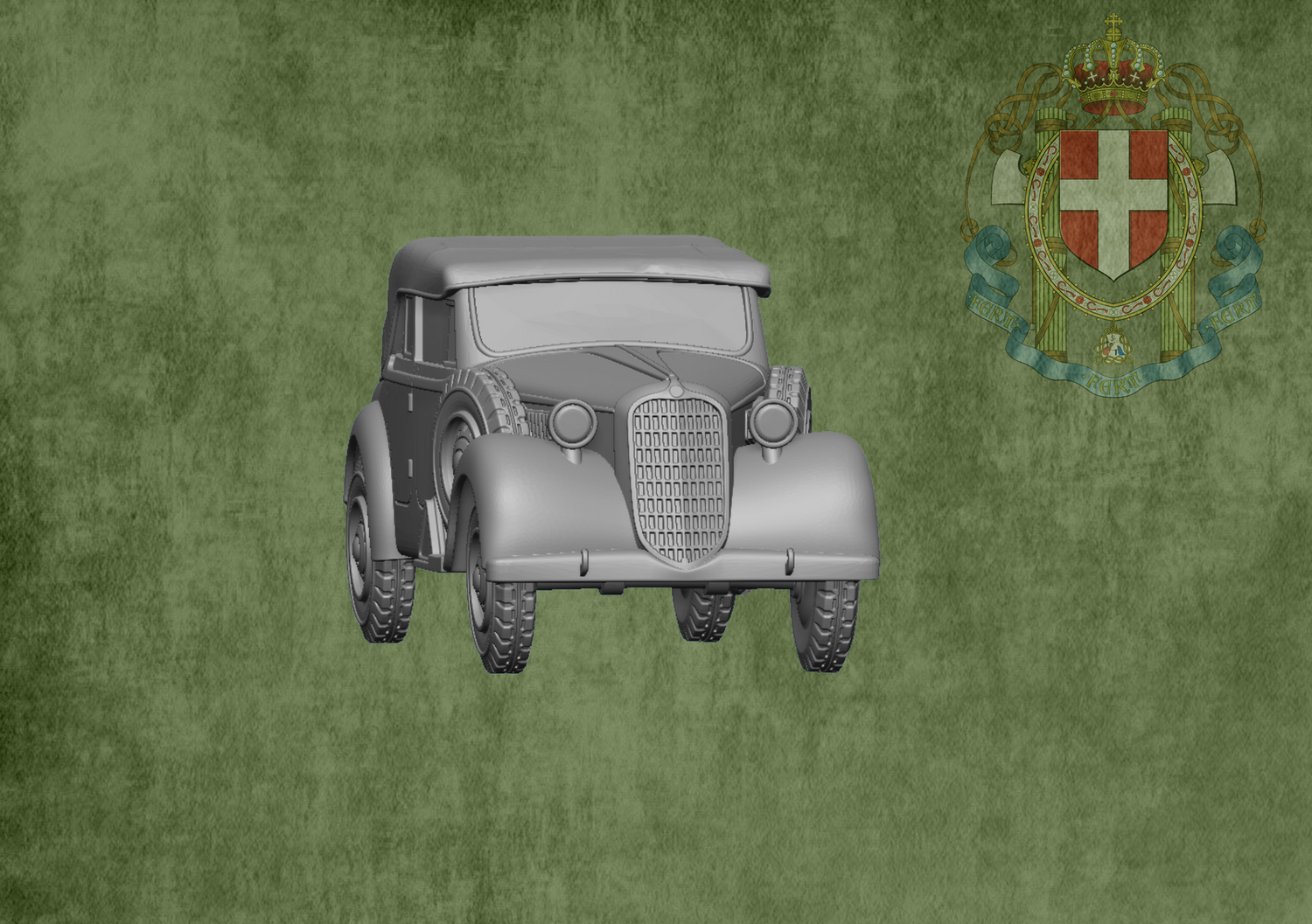 Alfa Romeo 6C 2500 Coloniale  - 1/48 Scale