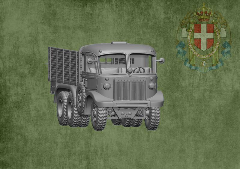 Breda 51-52 coloniale Dovunque  - 1/56 Scale