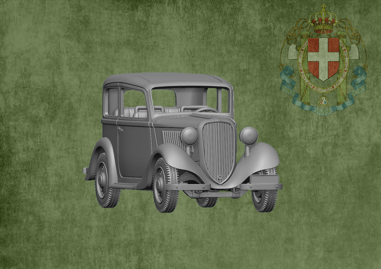 FIAT 508C Balilla  - 1/56 Scale
