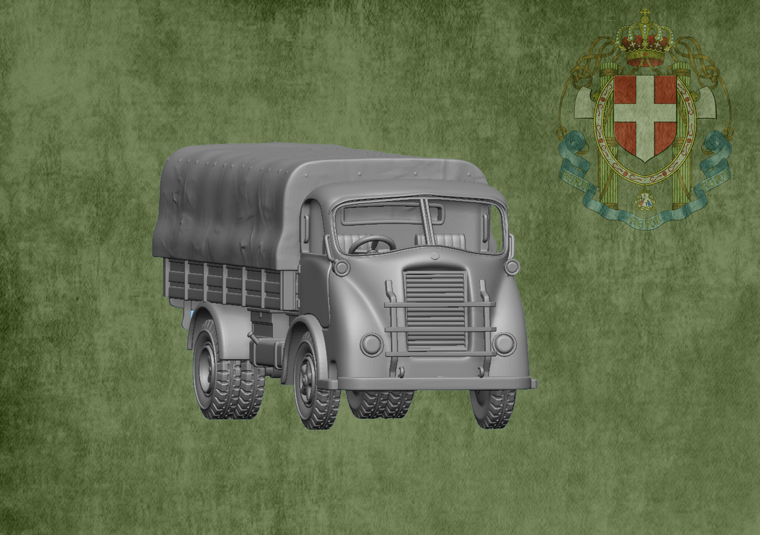 Heavy Truck Alfa Romeo 800  - 1/48 Scale