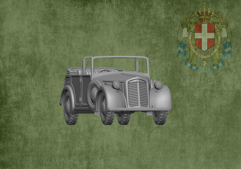 Lancia Aprilia Coloniale  - 1/56 Scale