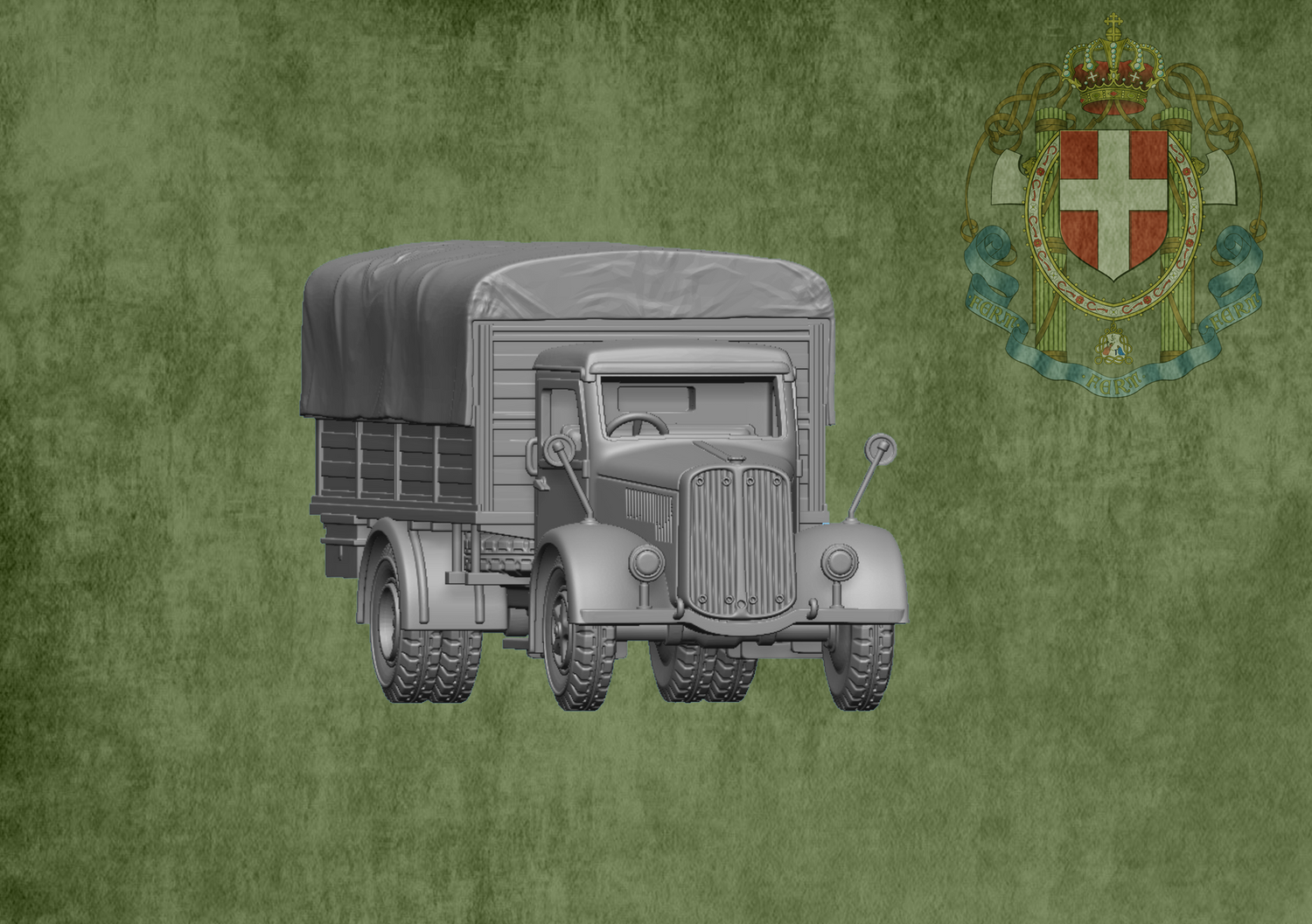 Medium Truck OM Taurus  - 1/56 Scale
