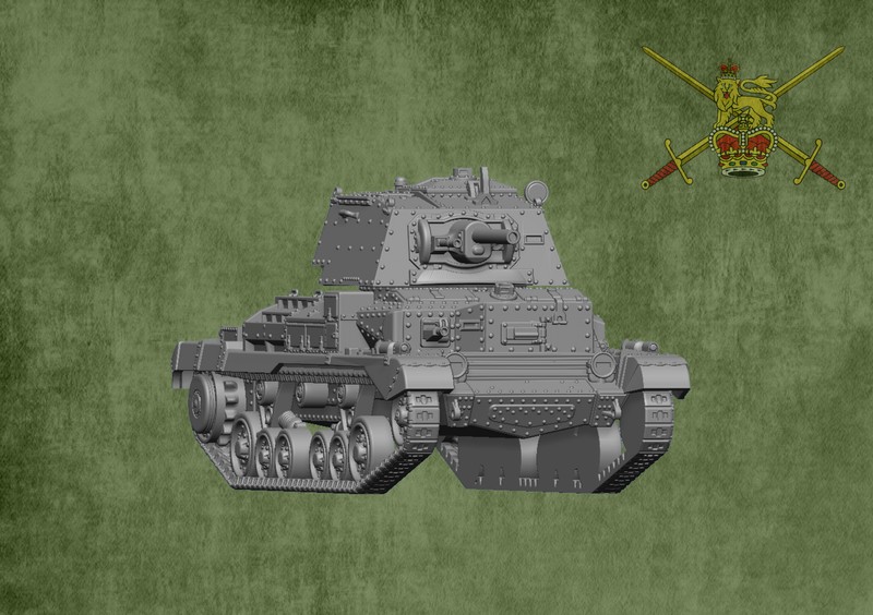 Cruiser A10 Mark II - 1/56 Scale