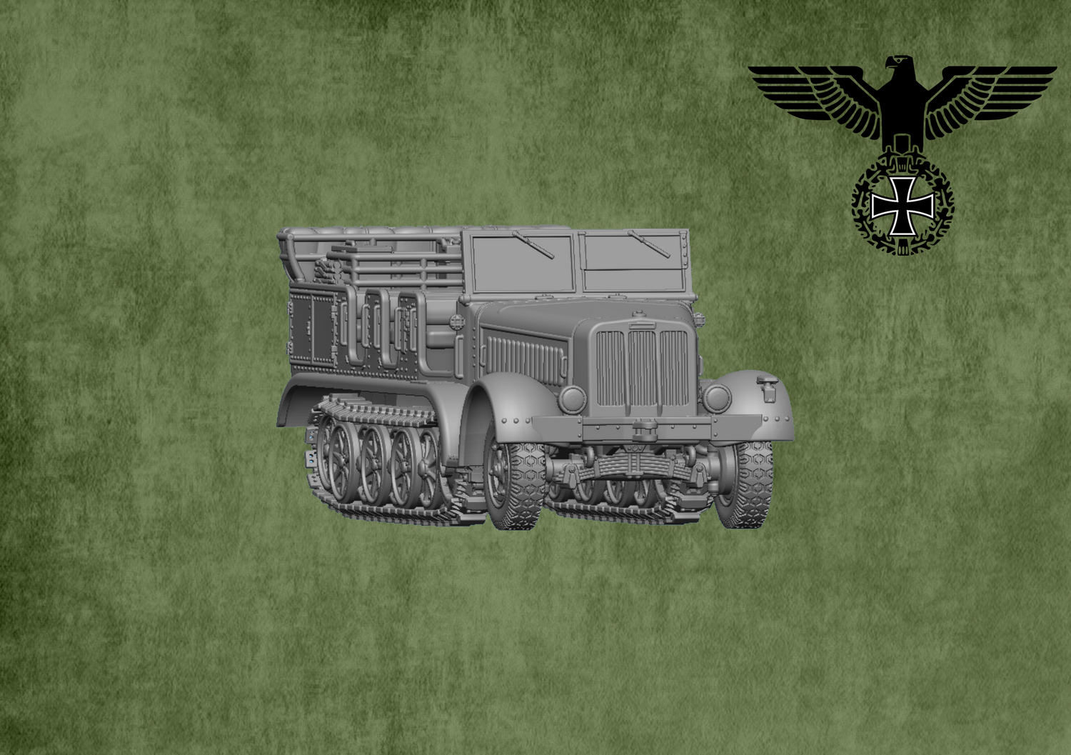 Sd.Kfz.7 - Mittlerer Zugkraftwagen 8t - 1/48 Scale