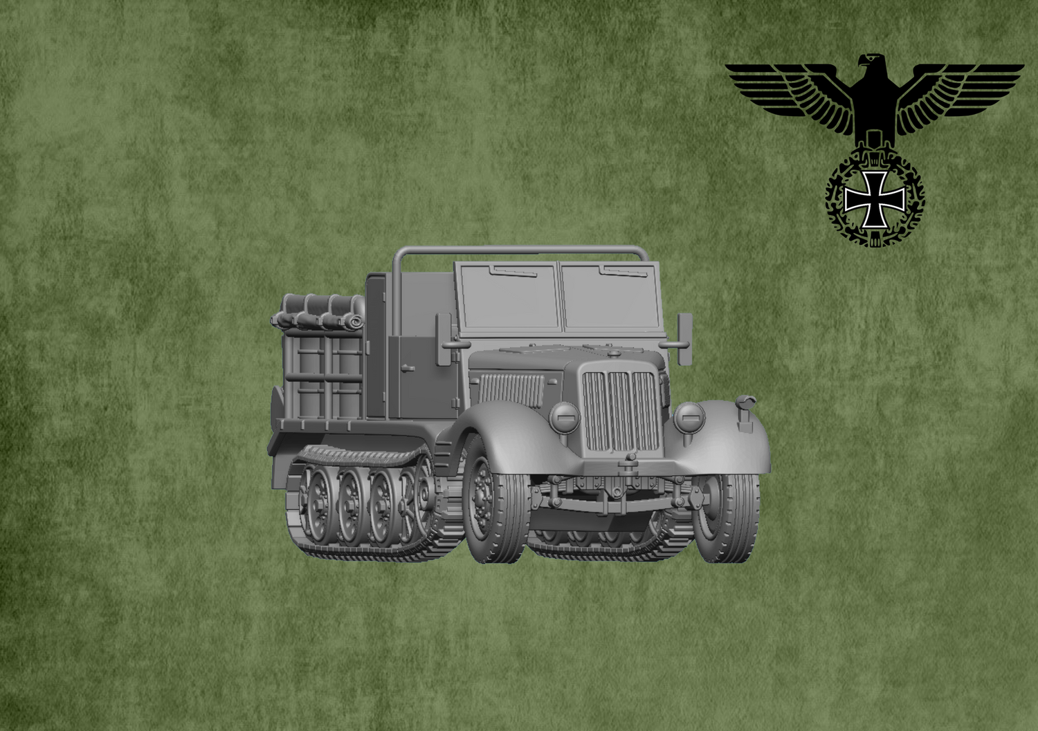 Sd.Kfz.11-3 Chemical Warfare - 1/48 Scale