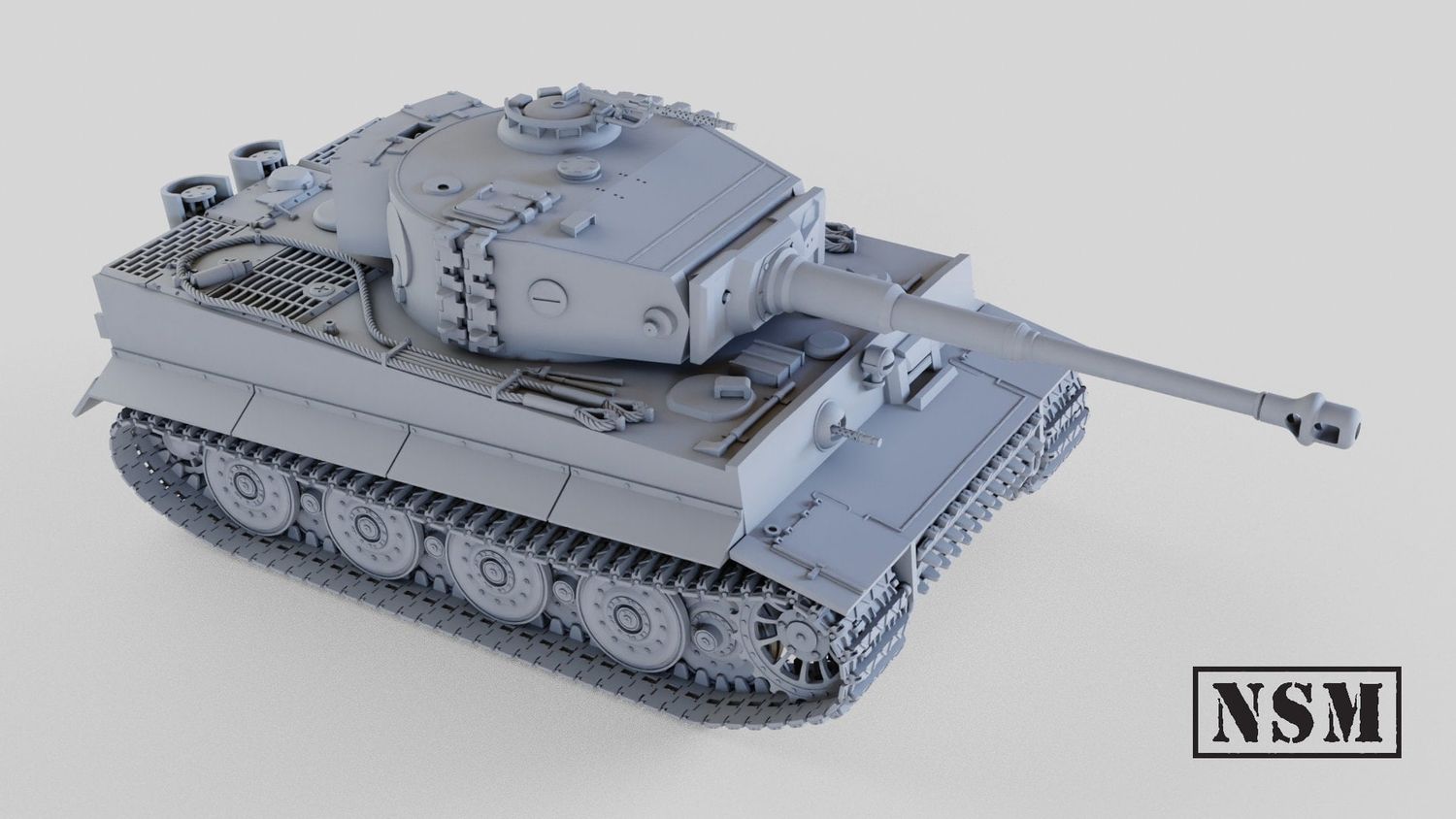 Tiger I Late Production - 1/56 Scale