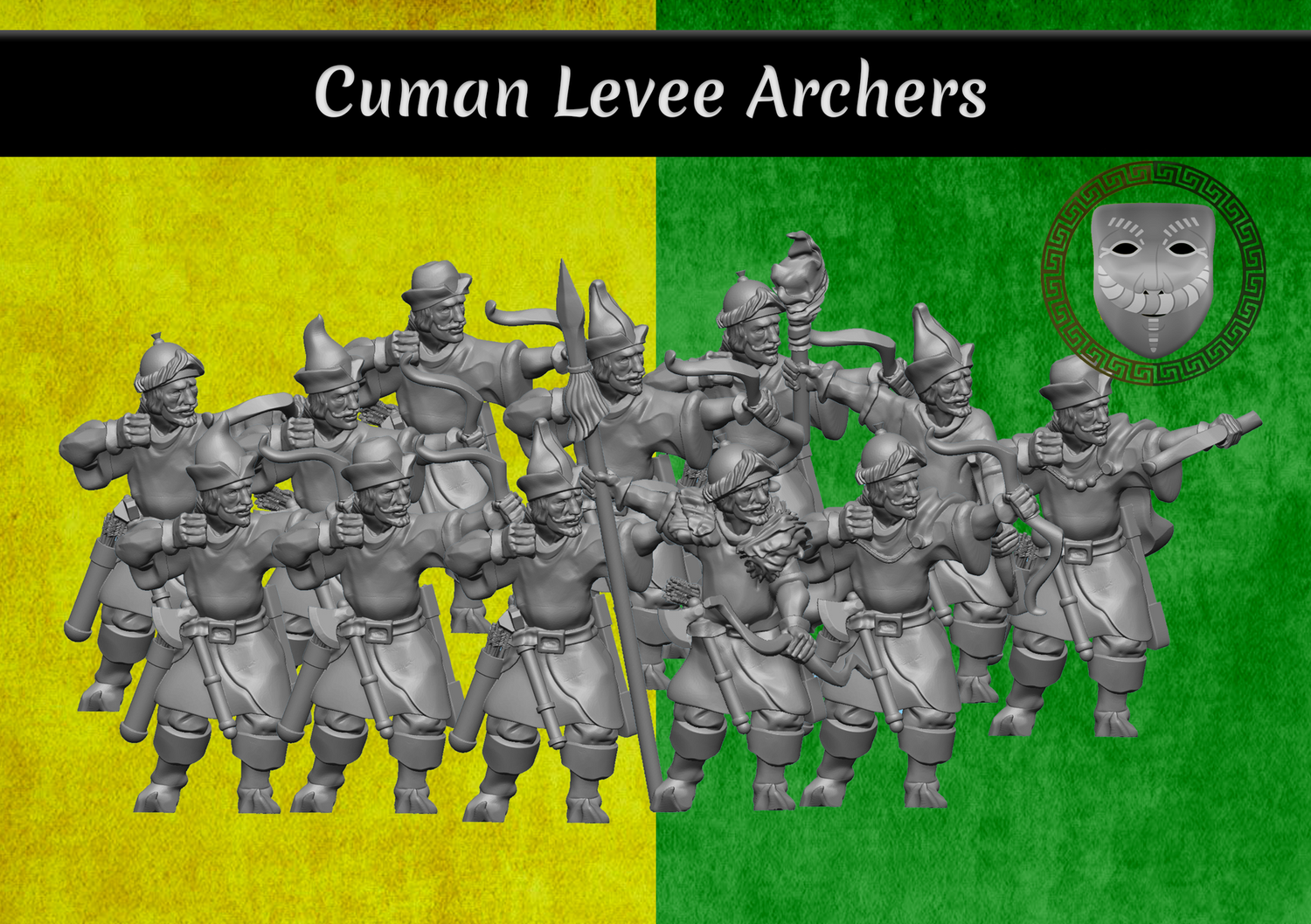 Cuman Levee Archer Pack (28mm)