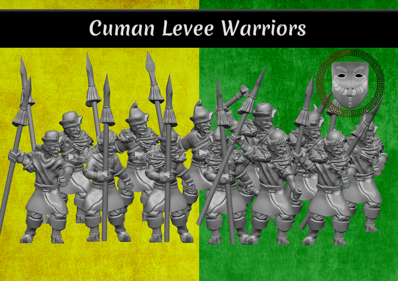 Cuman Levee Warriors Pack (28mm)