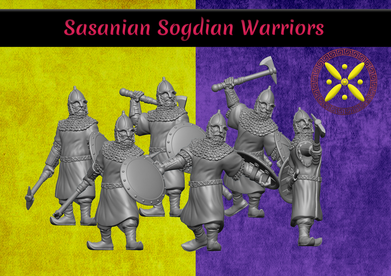 Sasanian Sogdian Warriors Pack (28mm)