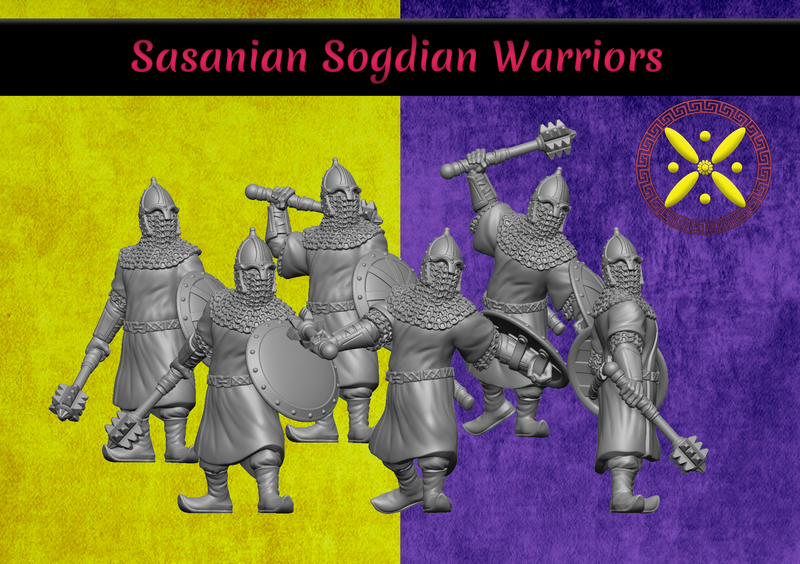 Sasanian Sogdian Warriors Pack 2 (28mm)