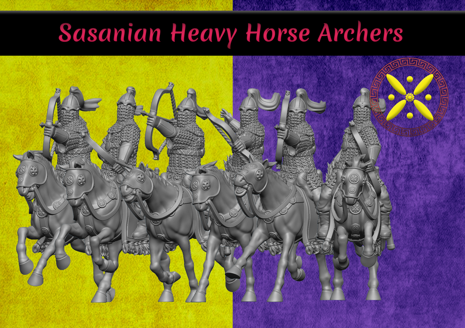 Sasanian Heavy Horse Archers Pack 2 (28mm)