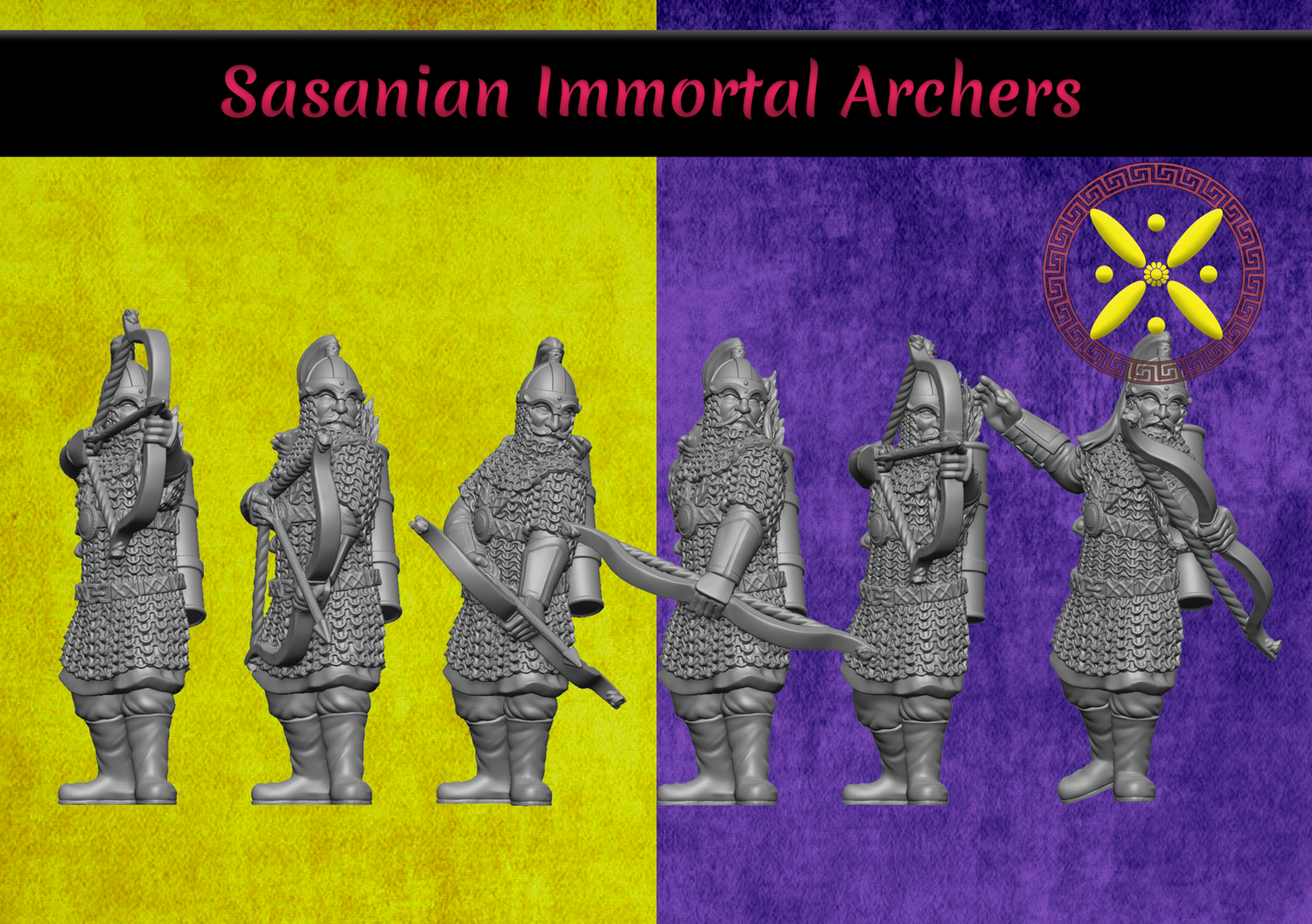 Sasanian Immortal Archers Pack (28mm)