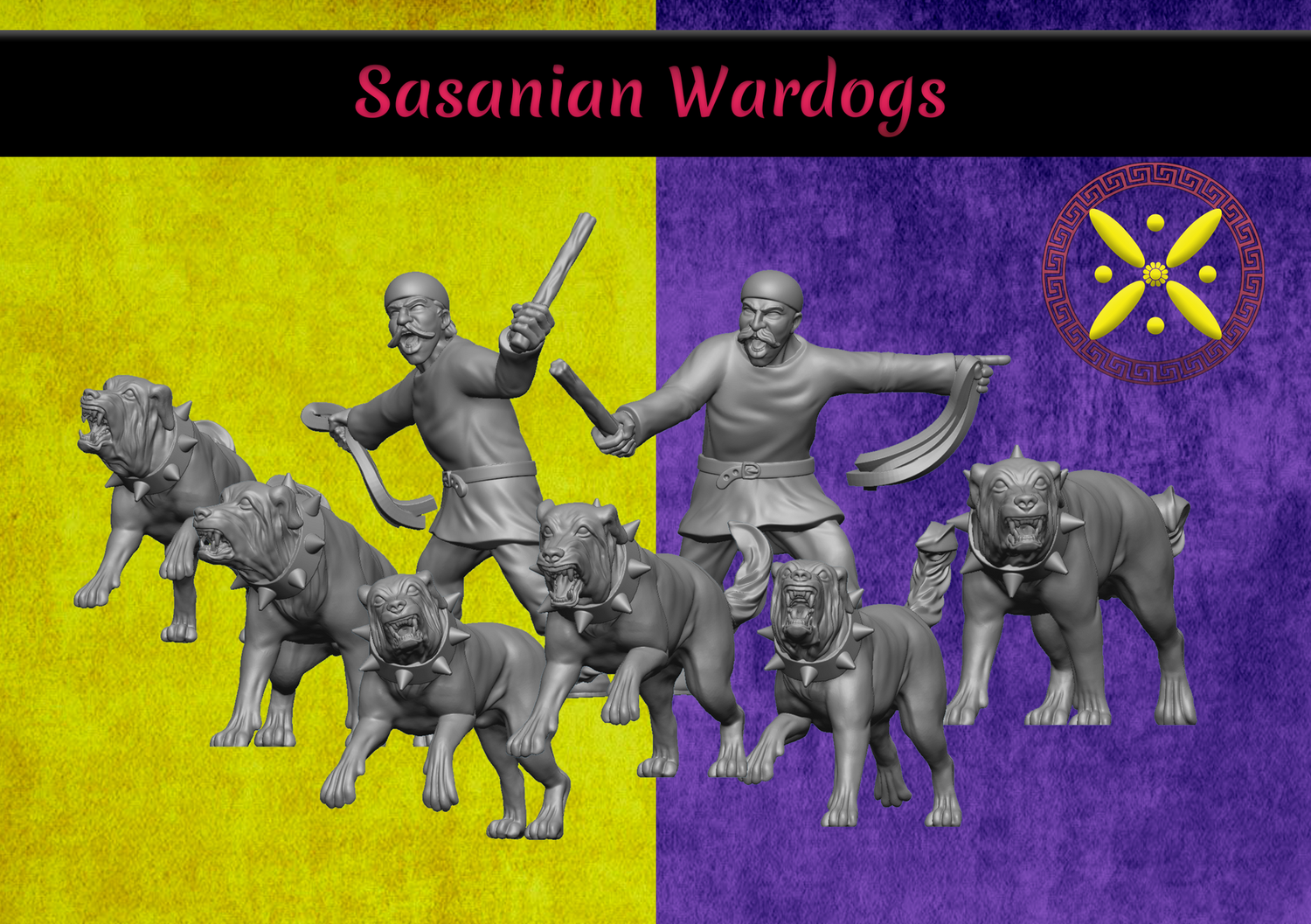 Sasanian Wardogs Pack 2 (28mm)