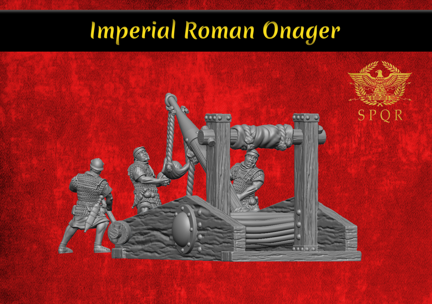 Imperial Roman Onager with Crew Pack (28mm)