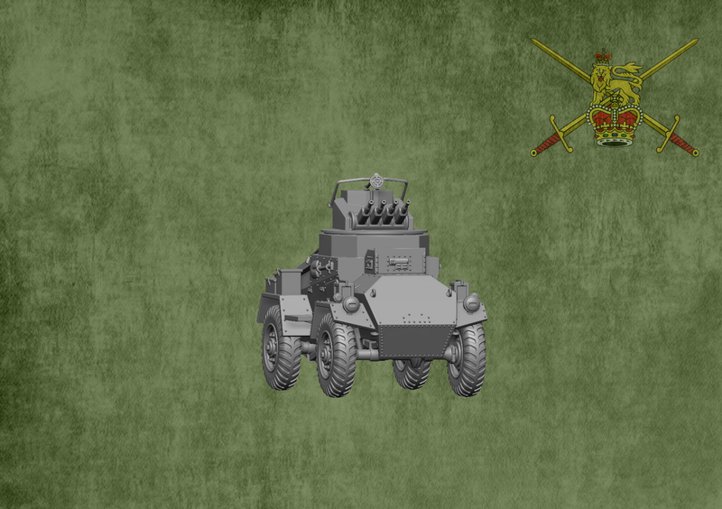 Humber MK I AA - 1/56 Scale