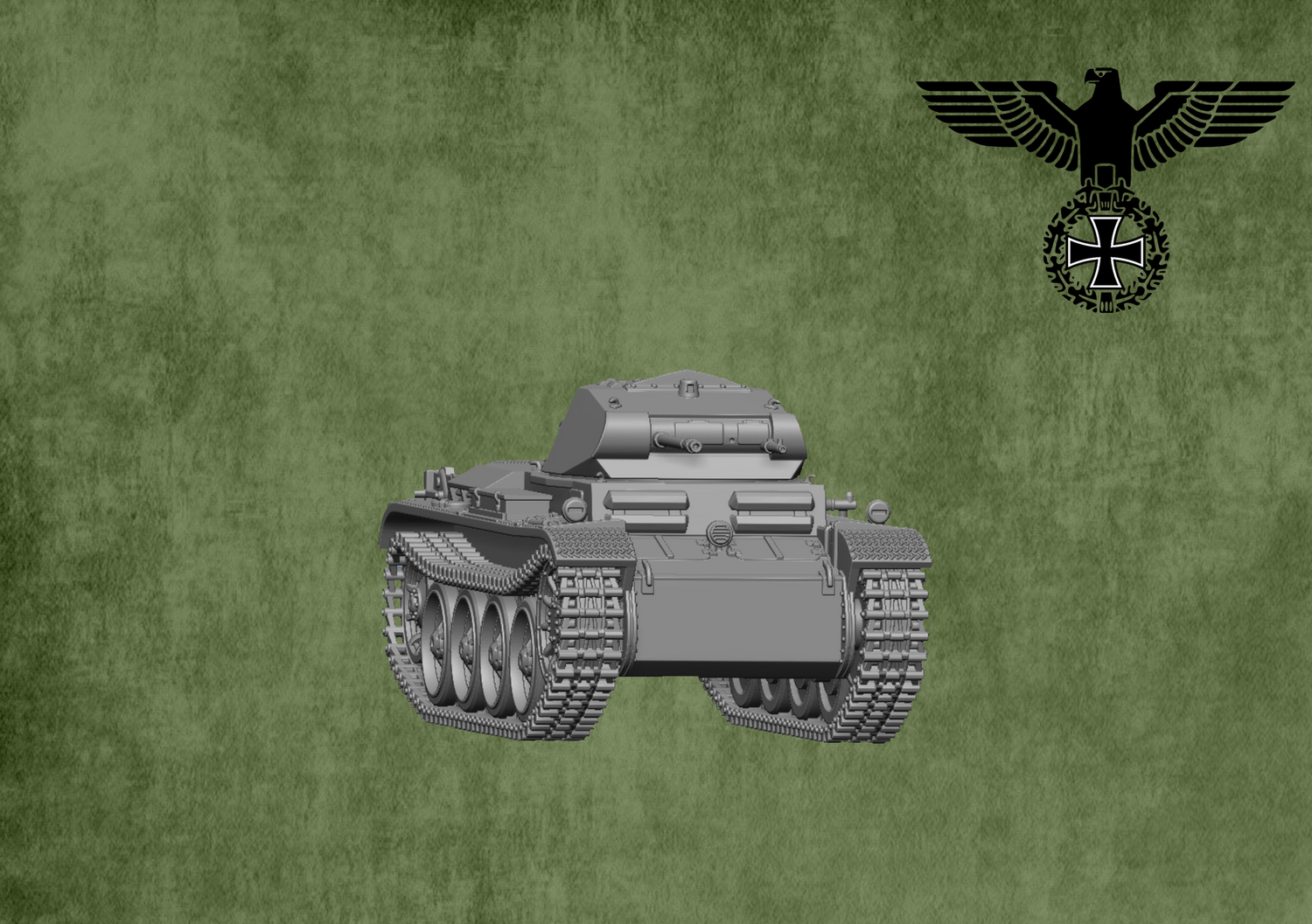 Panzer II Ausf D - 1/56 Scale