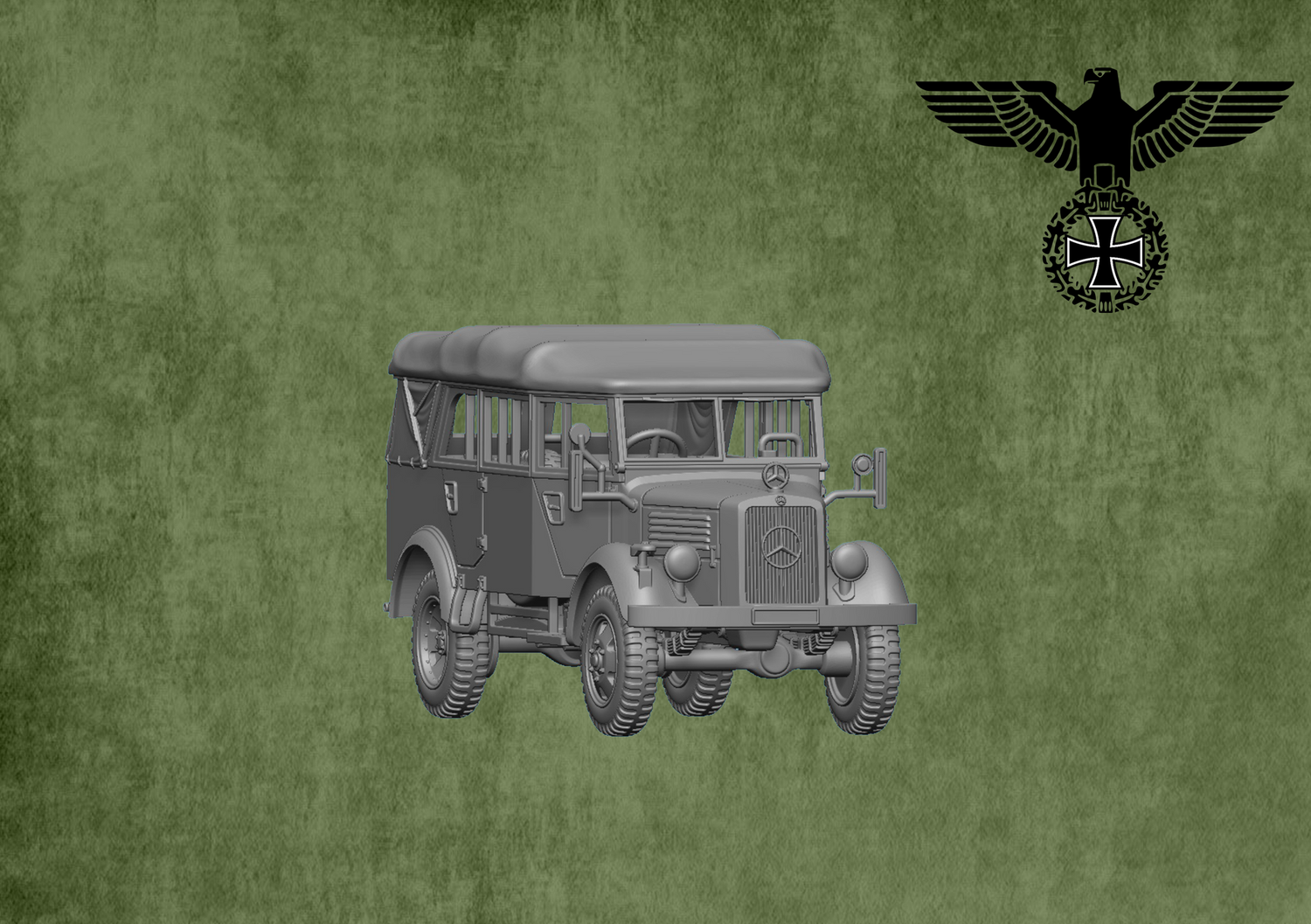 Mercedes-Benz L1500A Personnel Carrier  - 1/48 Scale