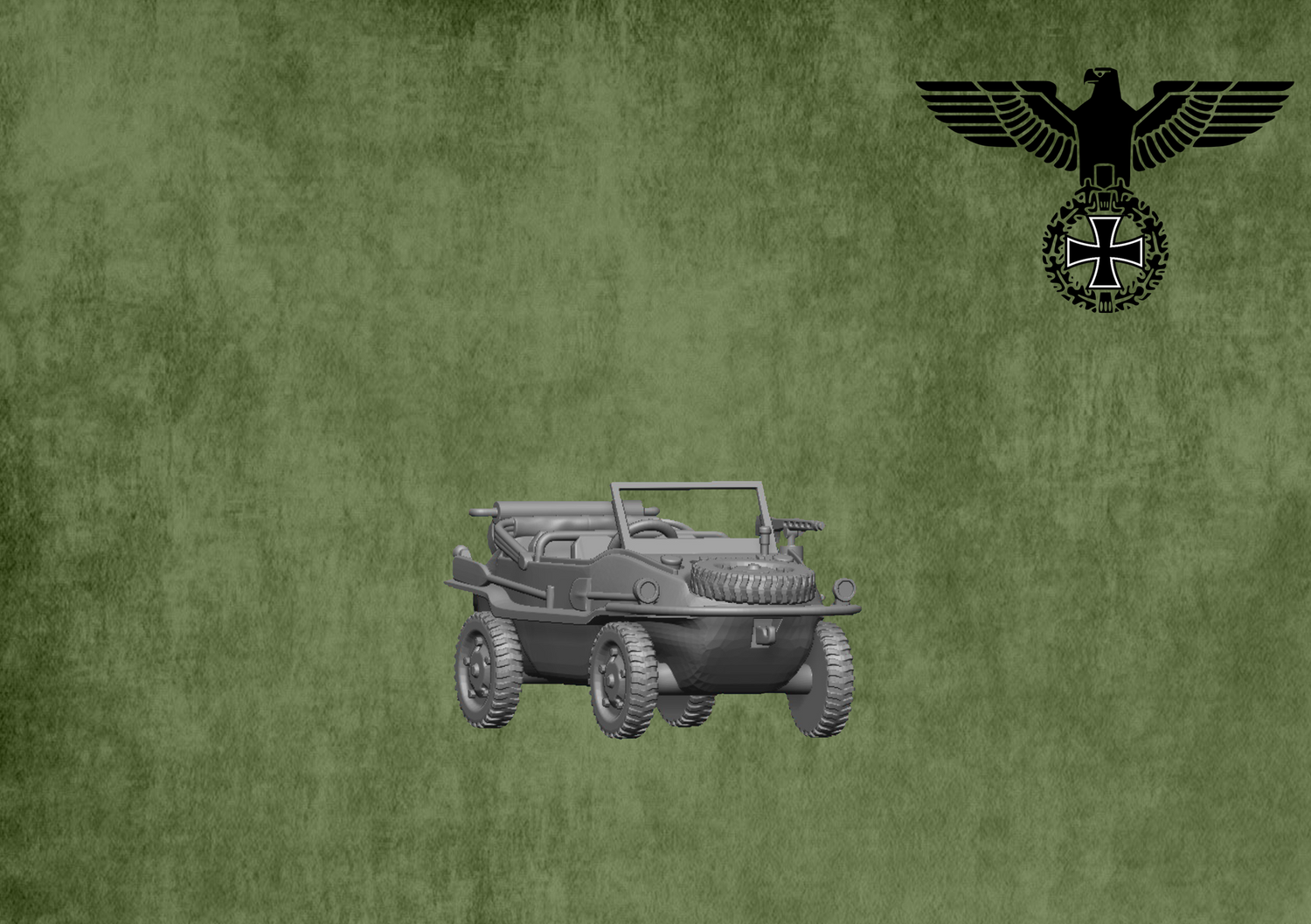 VW Schwimmwagon  - 1/48 Scale