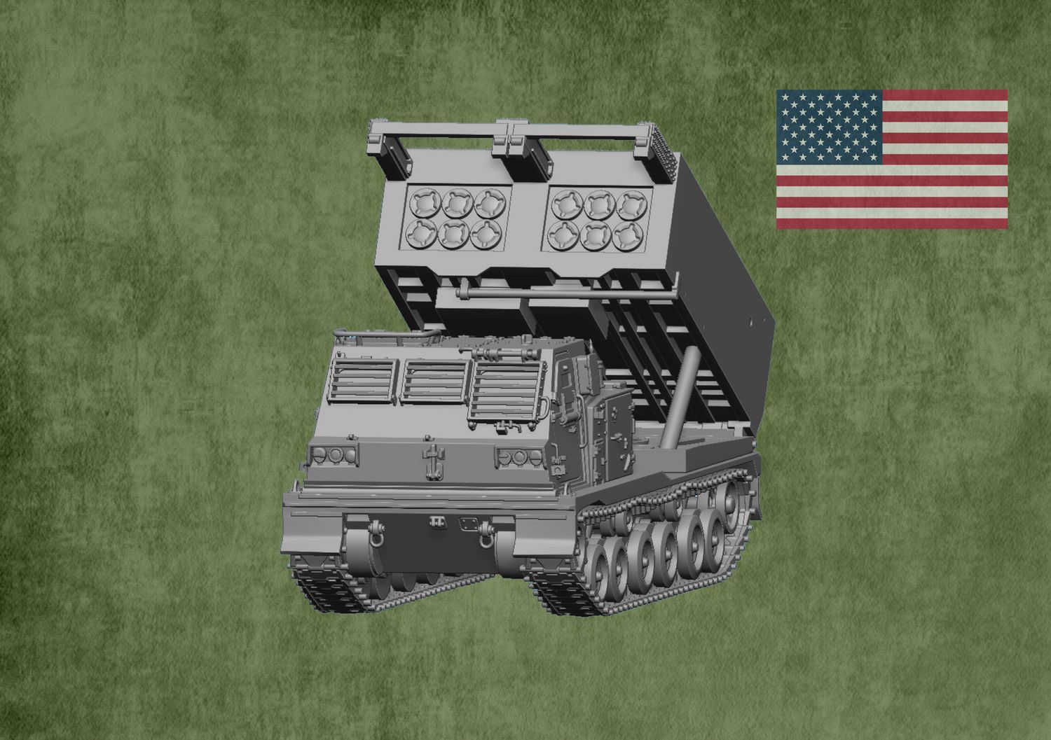 M270 MLRS - 1/48 Scale