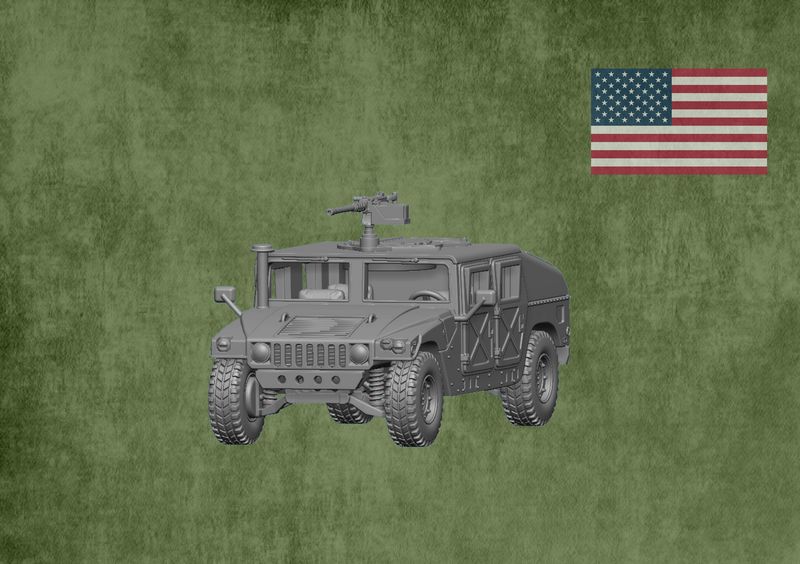 Humvee - 1/48 Scale