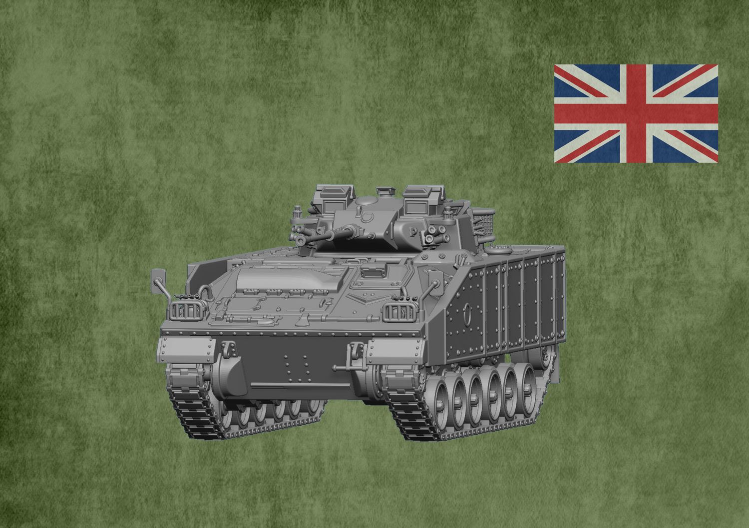 Warrior FV510  - 1/56 Scale