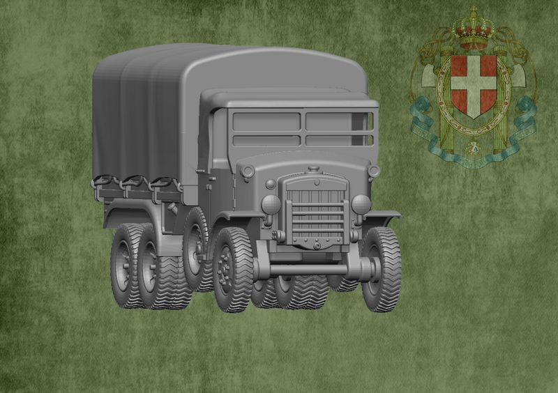 Fiat Dovunque 35 with Canopy