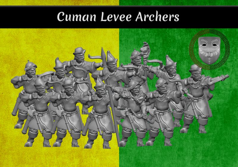 Cuman Levee Archer Pack (28mm)