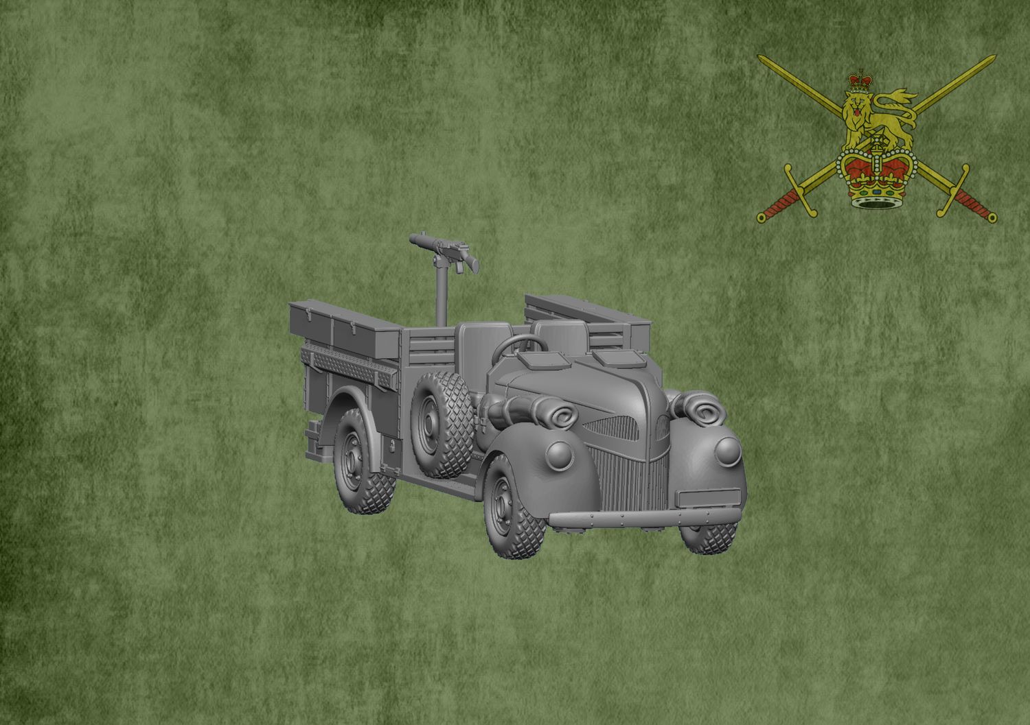 Ford 01 V8 Pick-up, 15-cwt LRDG