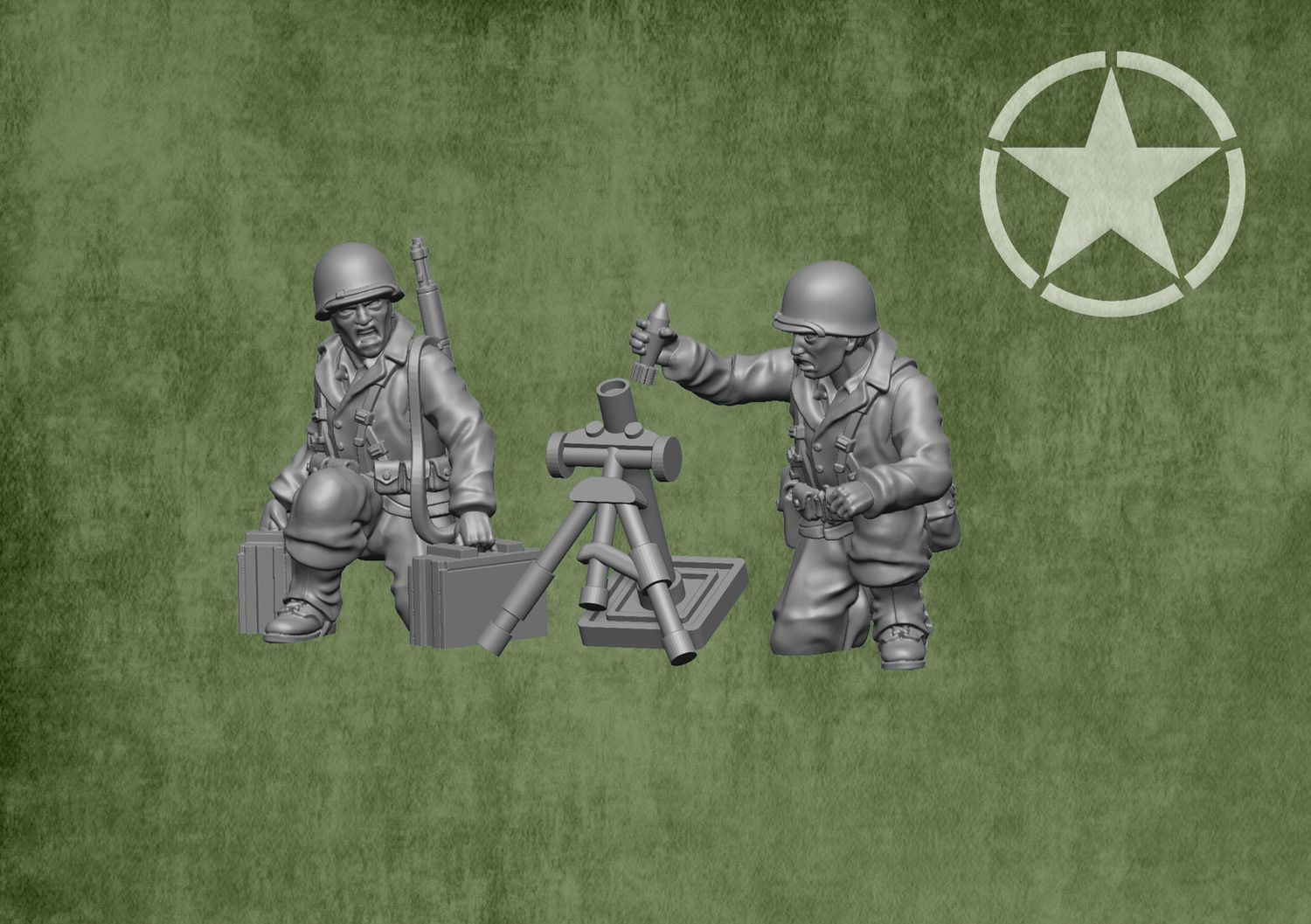 American Light Mortar Team (1)