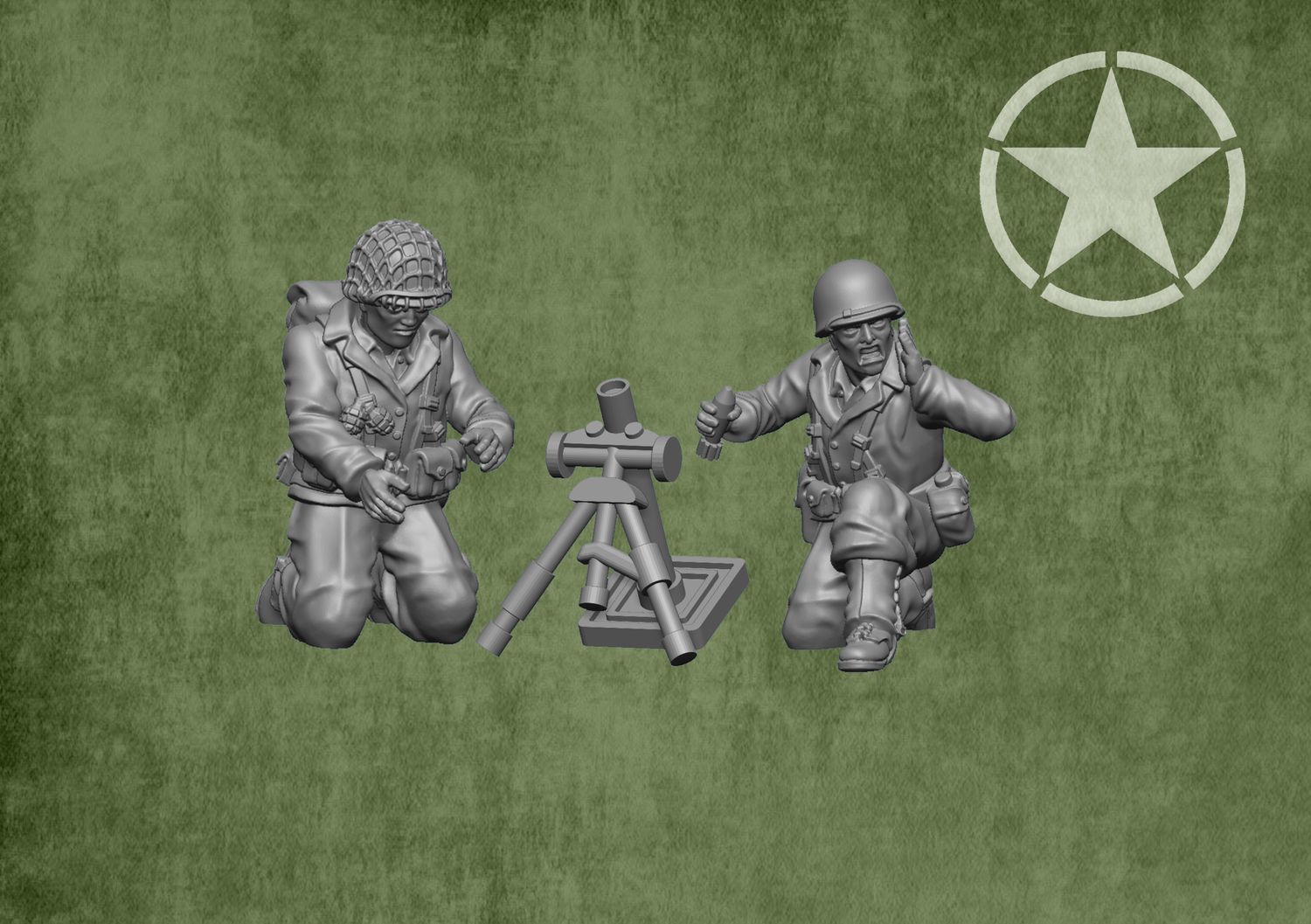 American Light Mortar Team (2)