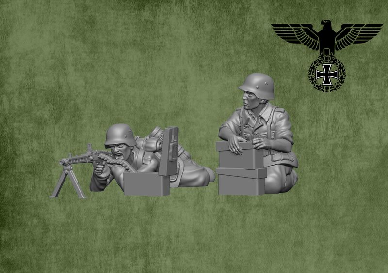 German MG42 Team (2)