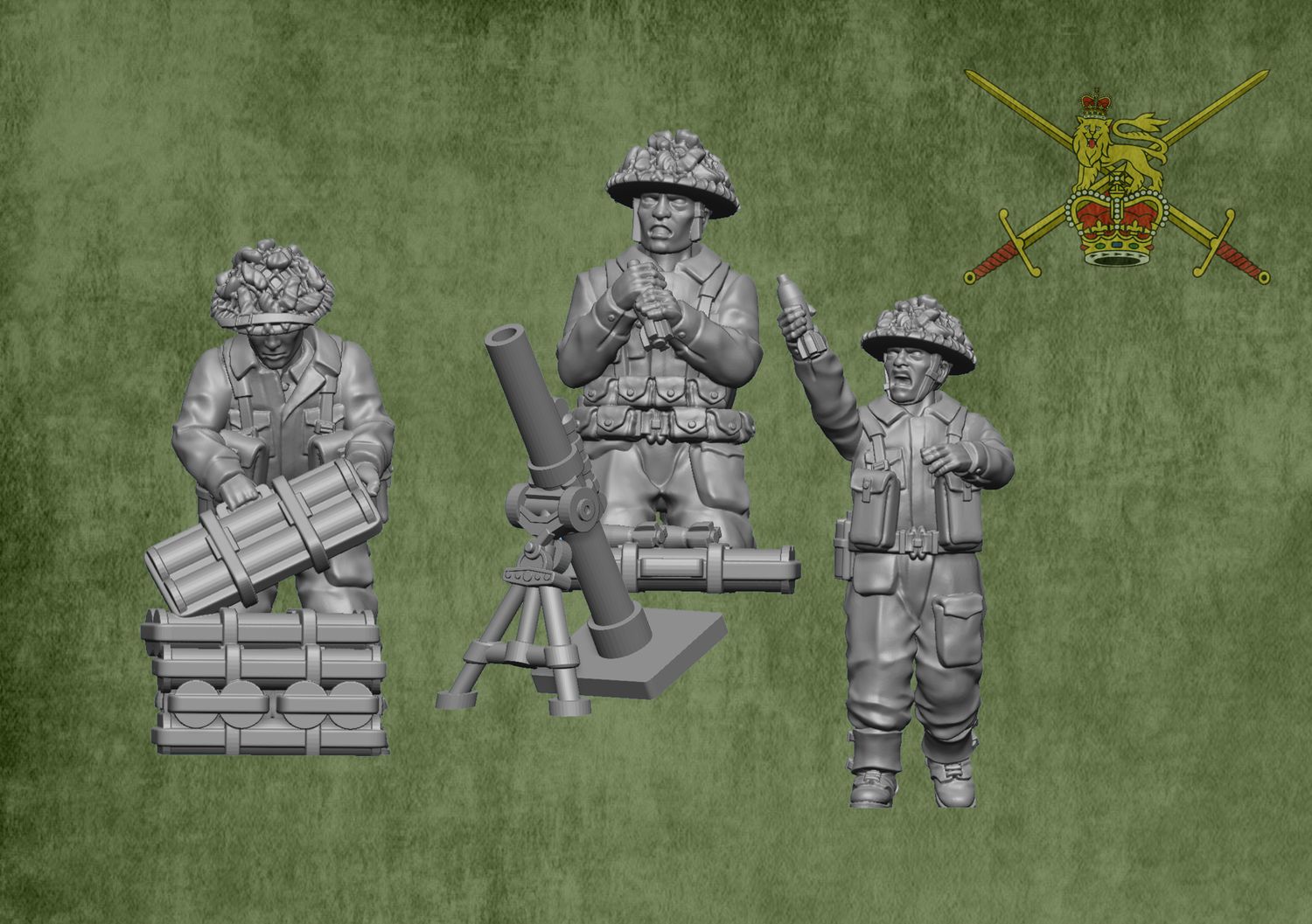 British Medium Mortar Team (2)