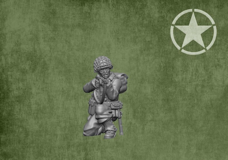 American Infantryman with SMG (2)