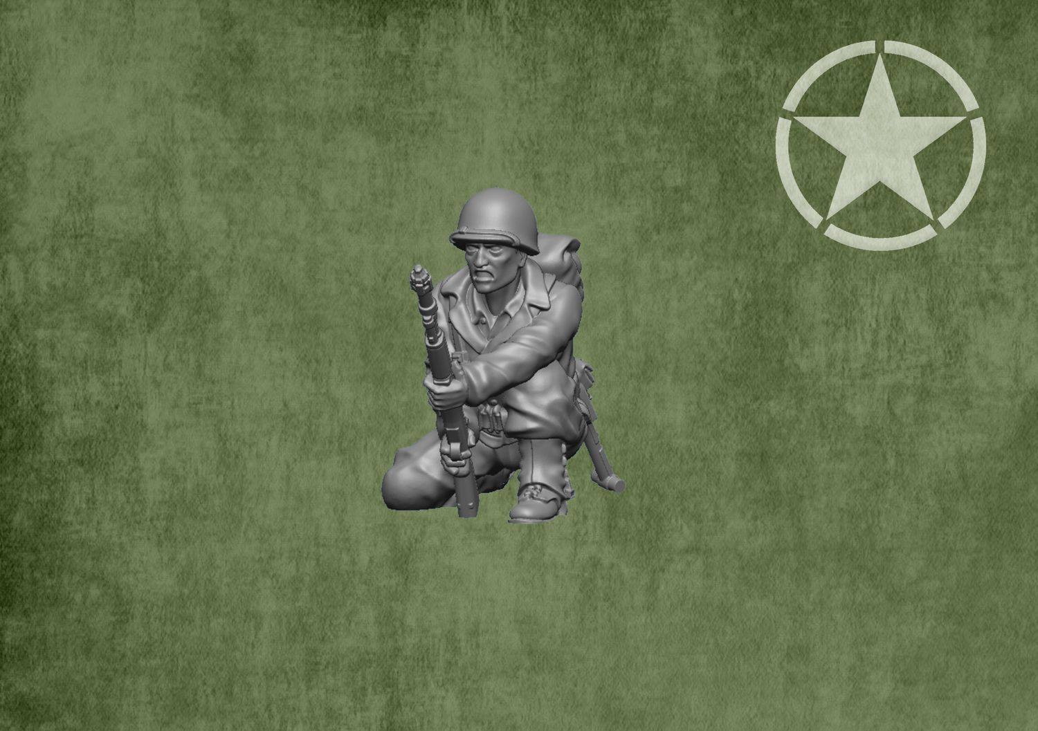 American Infantryman with Grenade Launcher (1)