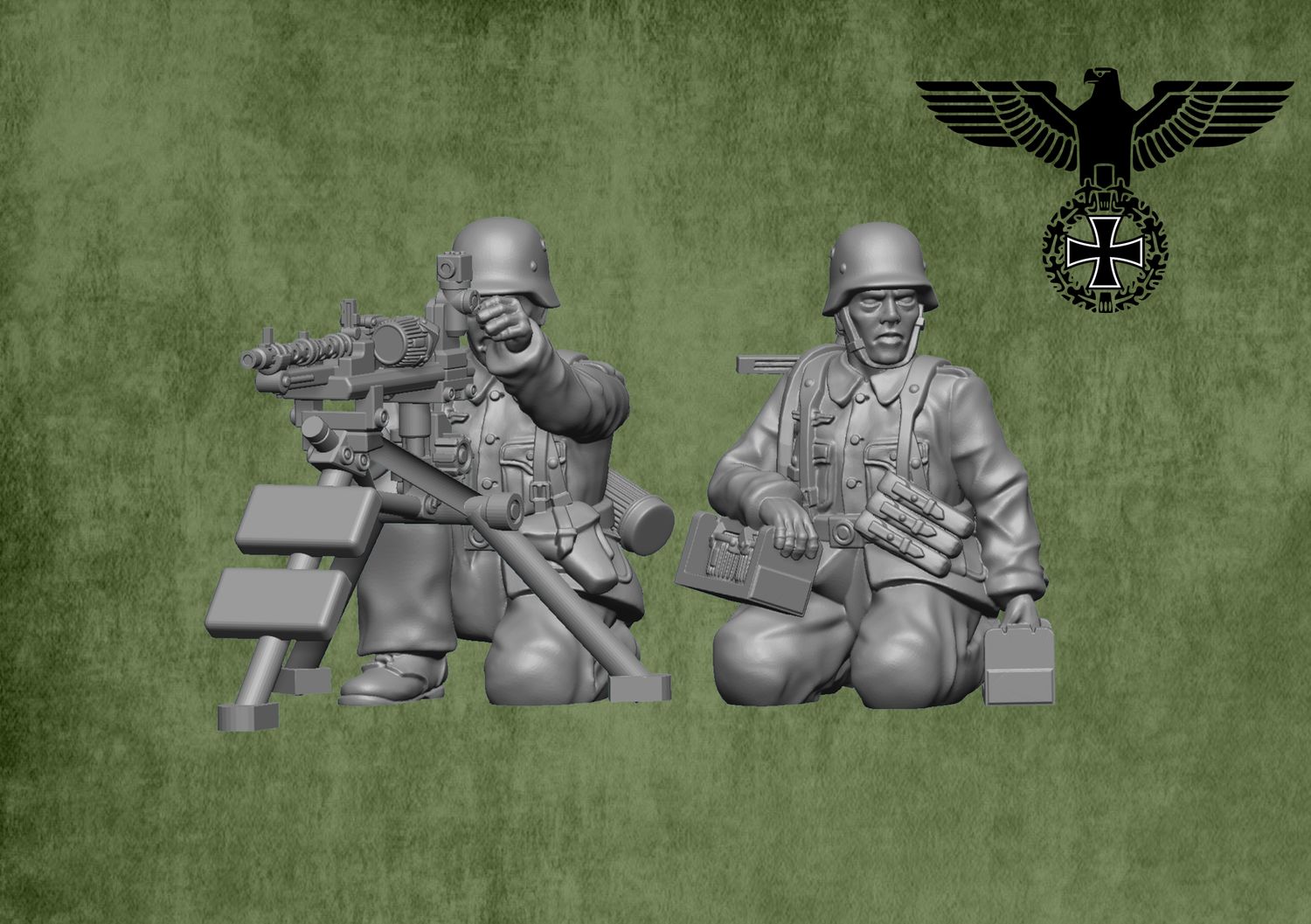 German MG34 Team (2)