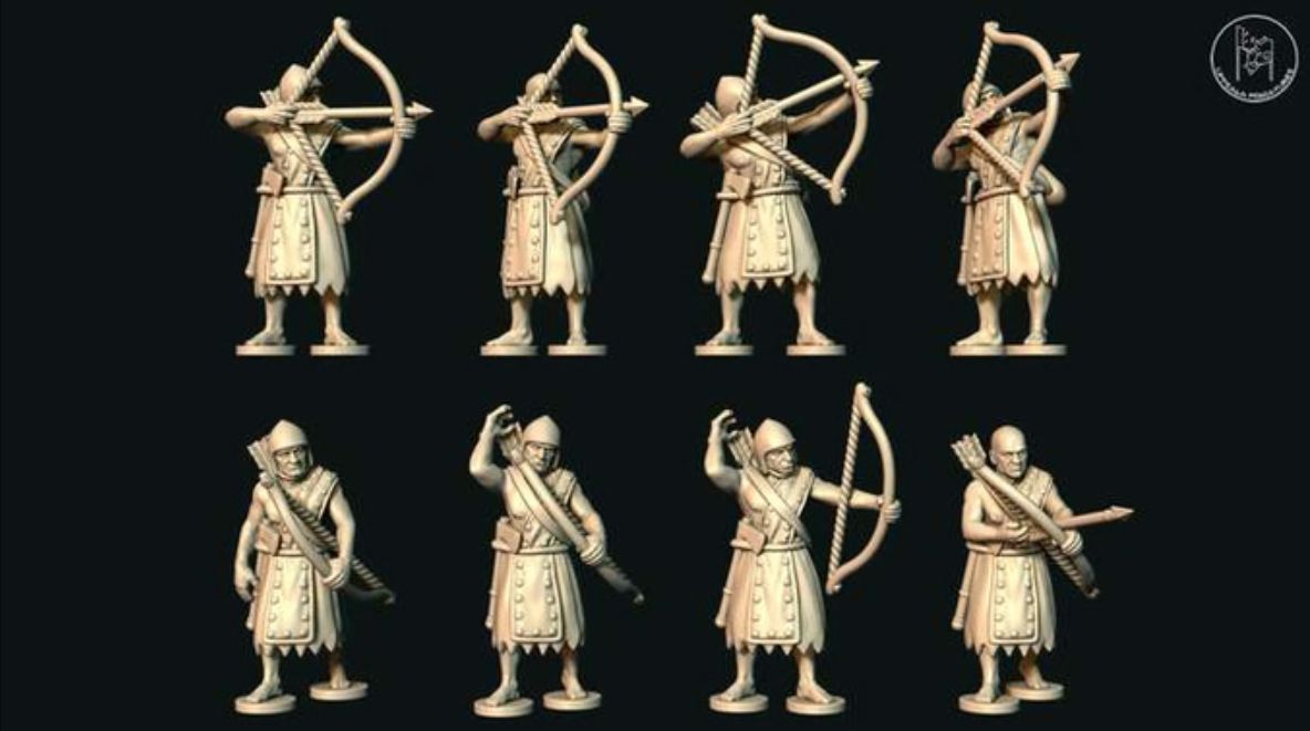 Sumerian Archers in Light Armour