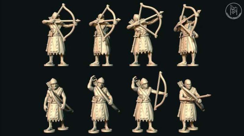 Sumerian Archers in Light Armour