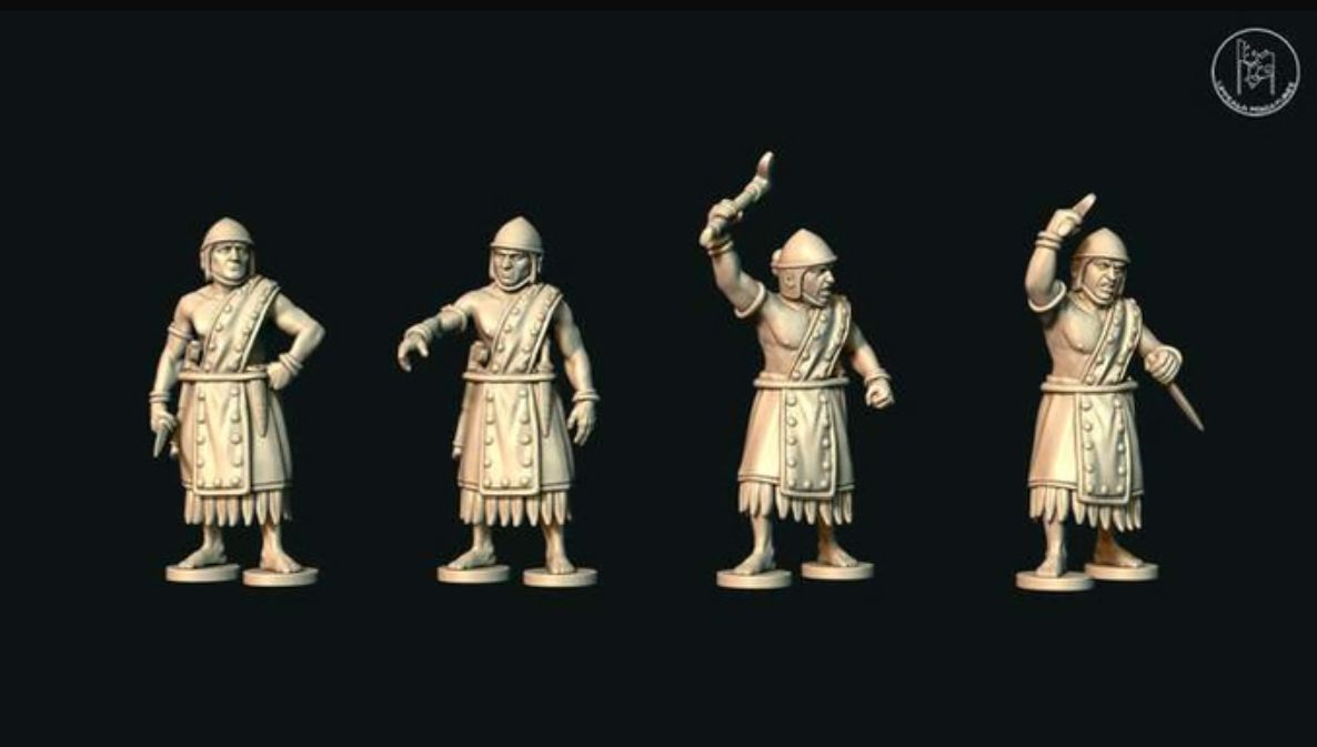 Sumerian Leader in Light Armour