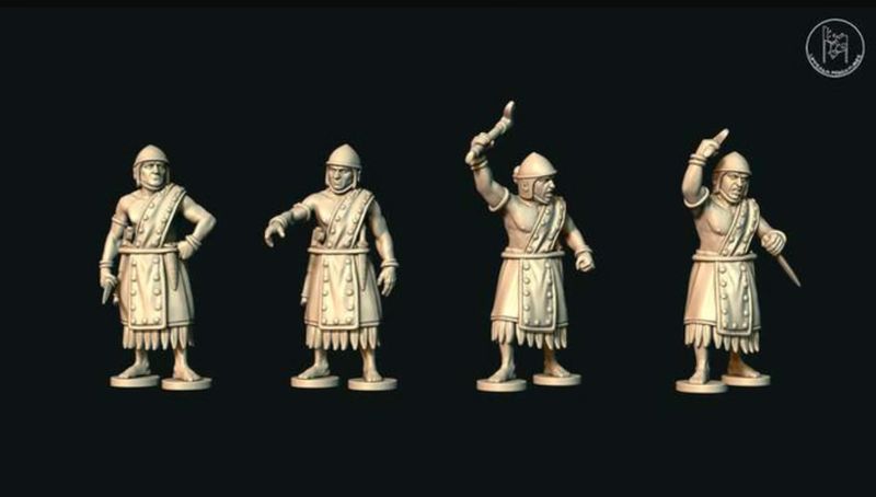 Sumerian Leader in Light Armour