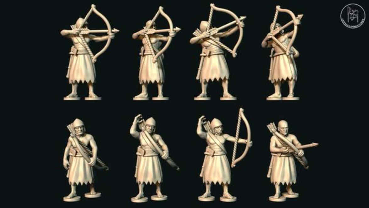 Sumerian Archers in Rags