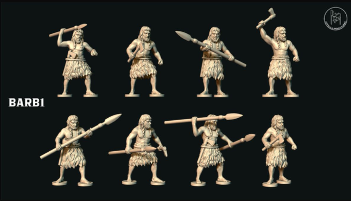 Sumerian Barbarians in Fur