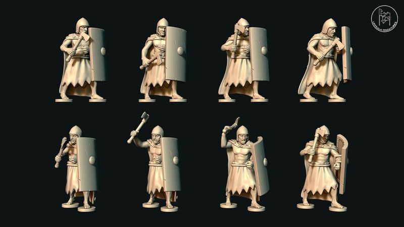 Sumerian Axemen Pack 1